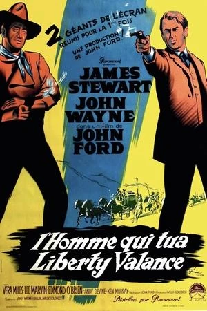  L'Homme qui tua Liberty Valance affiche 