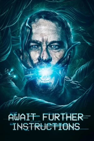  Await further instructions affiche 