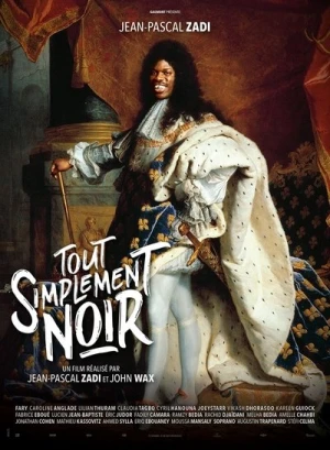  Tout simplement noir affiche 